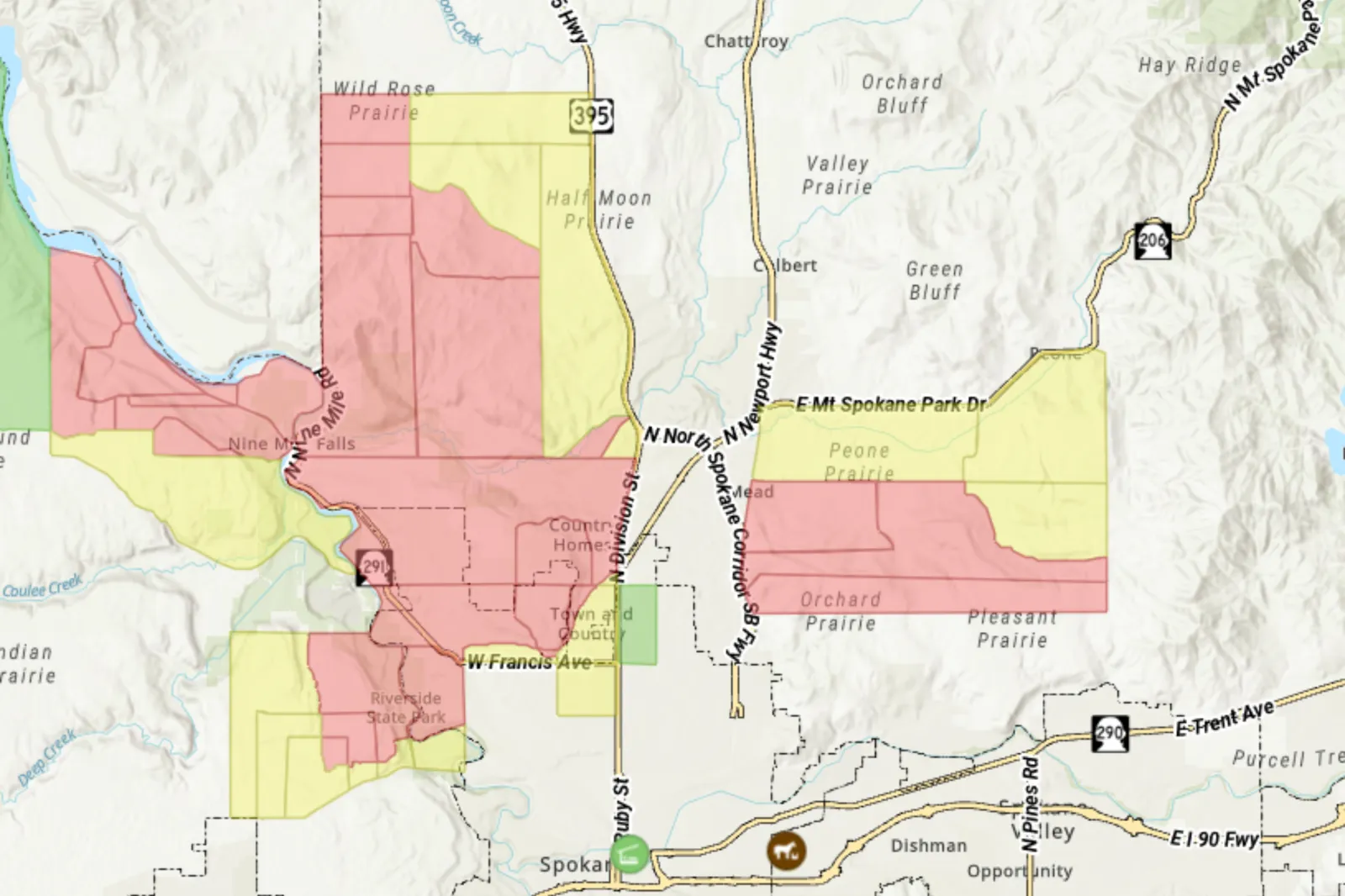 A map showing areas under evacuation orders as of August 5, 2026.