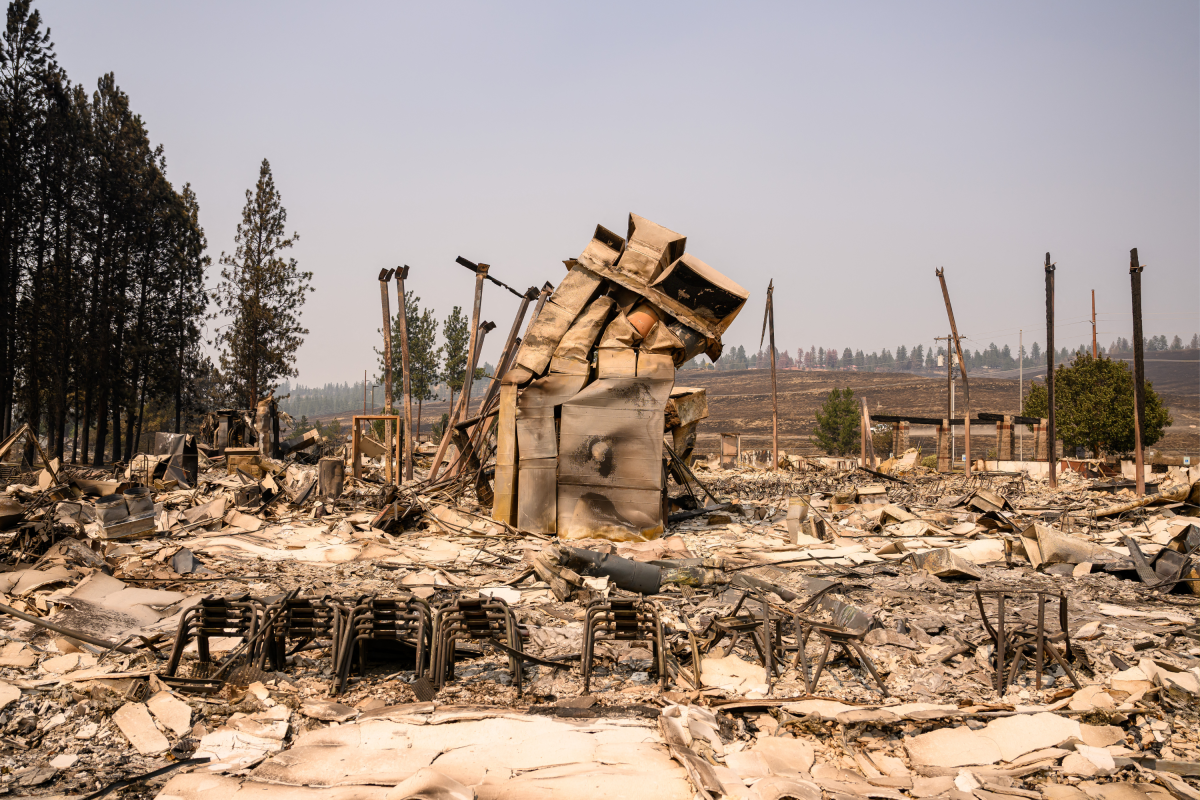 Spokane Wildfires Live Tracker Map As Videos Show Neighborhoods Destroyed