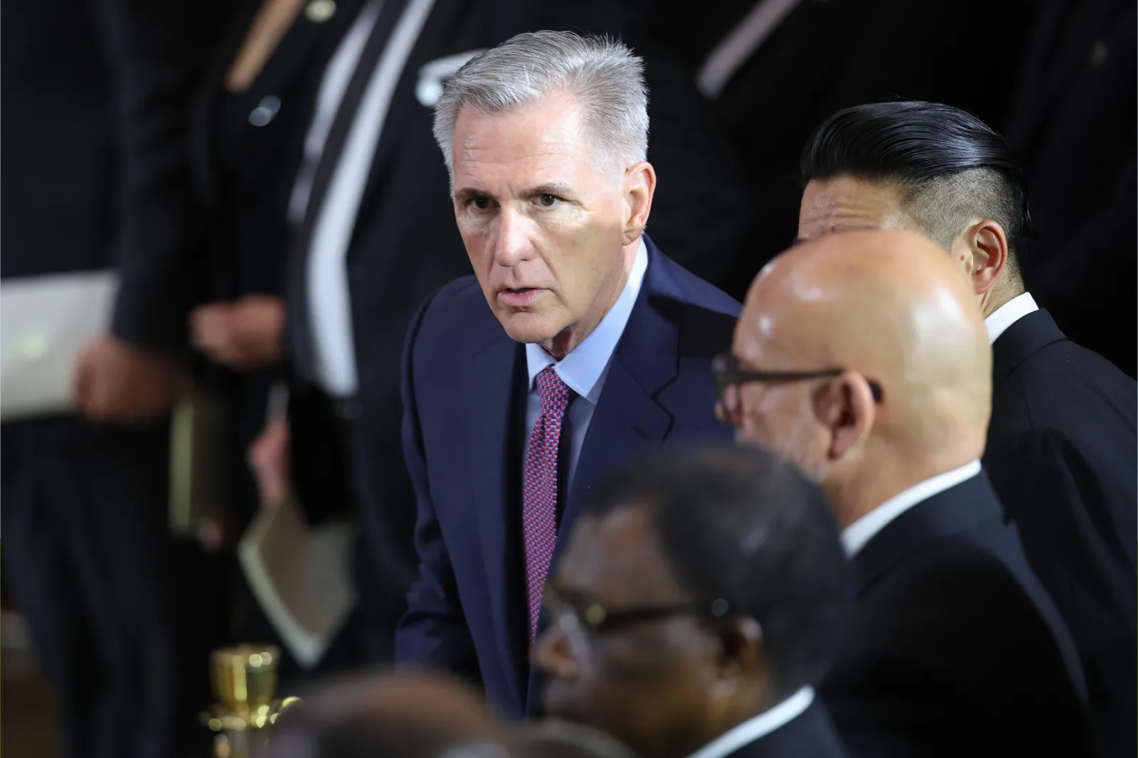 Former Speaker of the House Kevin McCarthy in the Rotunda of the U.S. Capitol on July 28, 2026 in Washington, DC.