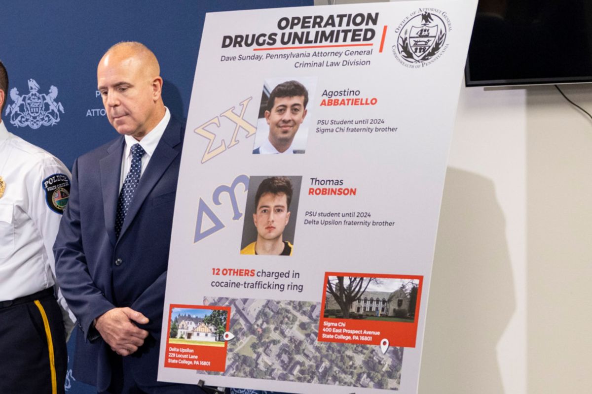 Penn State Fraternity Pledges Made to Cut Cocaine as ‘Indoctrination’—Attorney