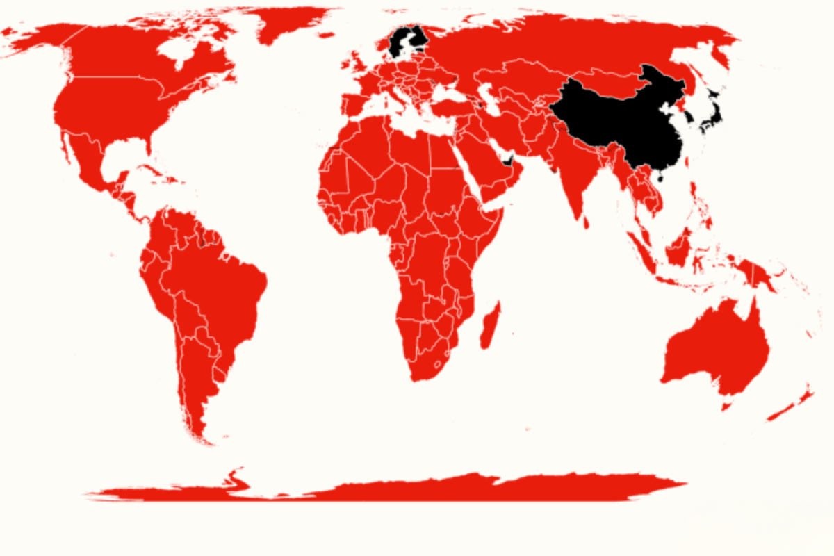 Map Shows Countries Paying People to Have Babies as Birth Rate Drops