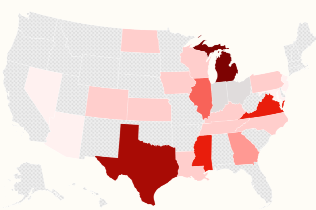 Map Shows Deadly Superbug Fungus Outbreak Spread Over 23 States