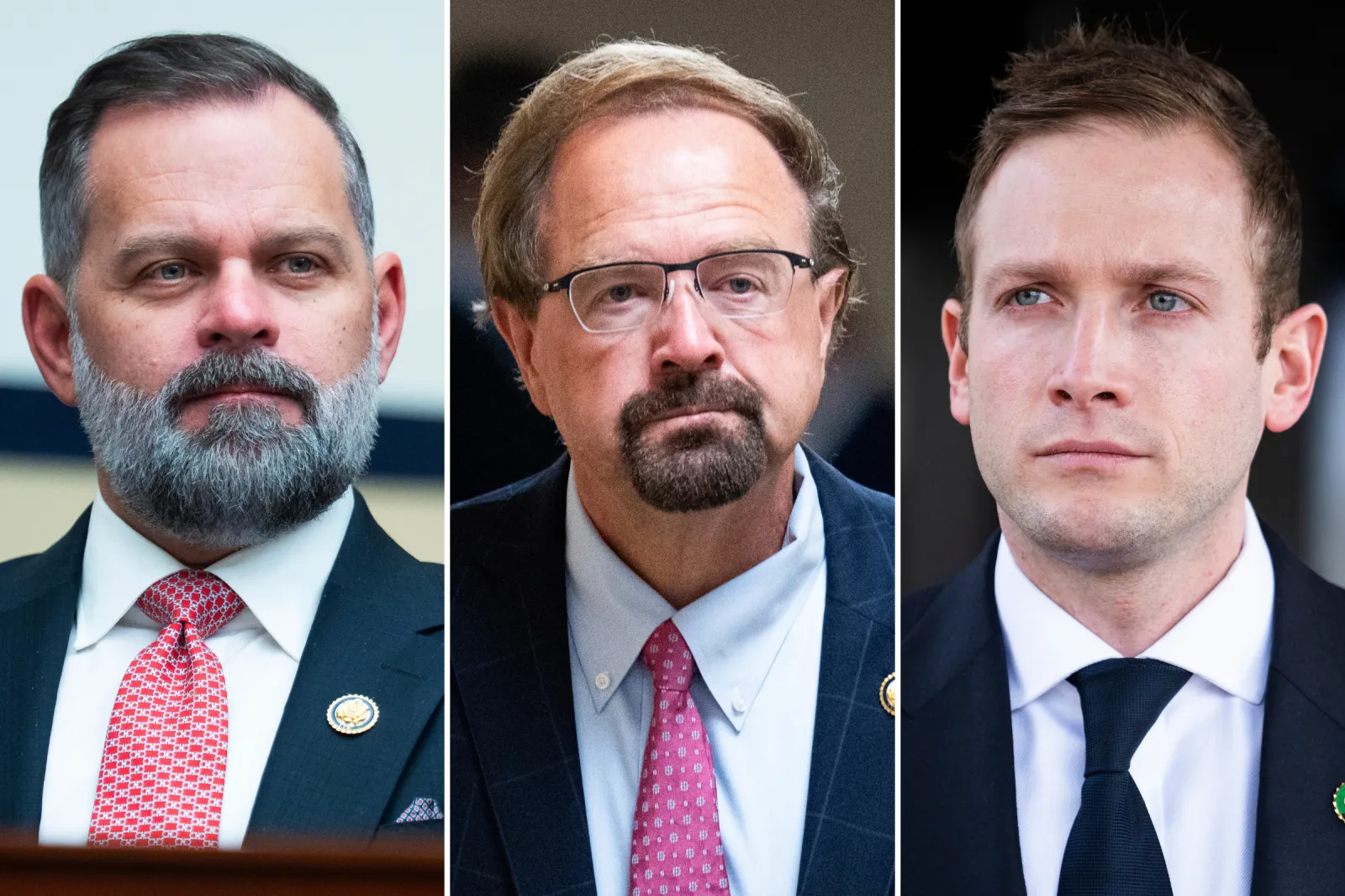 Representative Cory Mills on April 29, 2026, in Washington, D.C. Representative Chuck Edwards in Washington, D.C., on May 6, 2025. Representative Max Miller in Washington, D.C., on February 28, 2023.