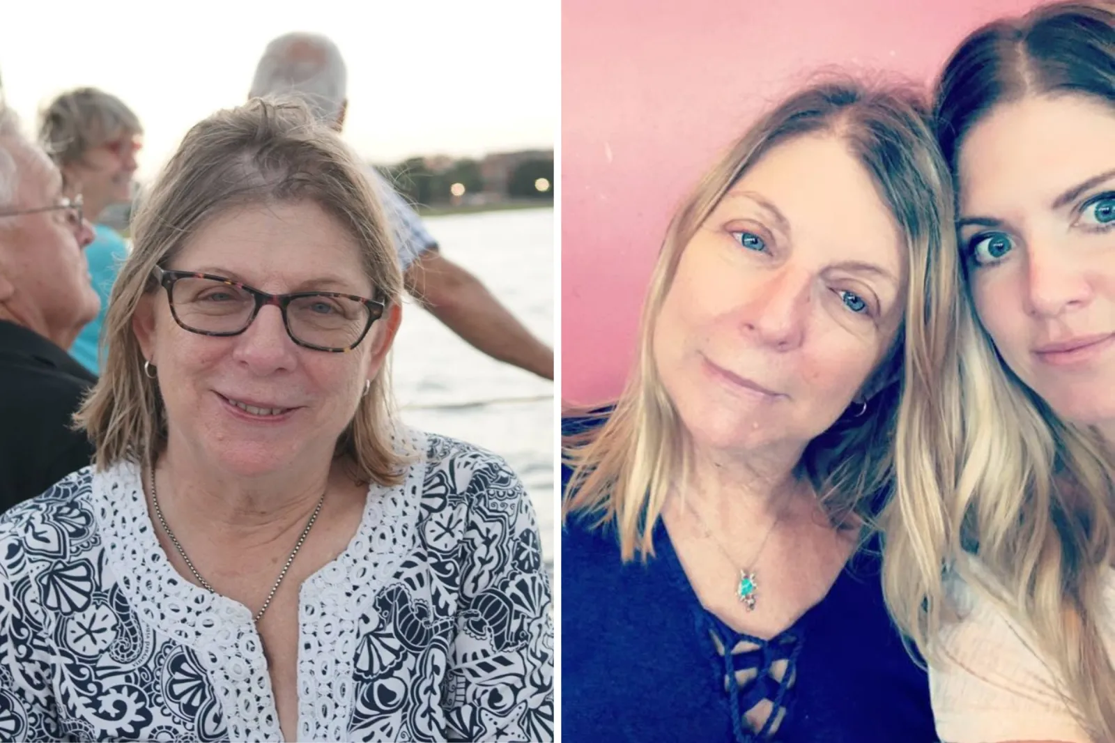 Shirley Rowe with her daughter, Jillian Cohen.