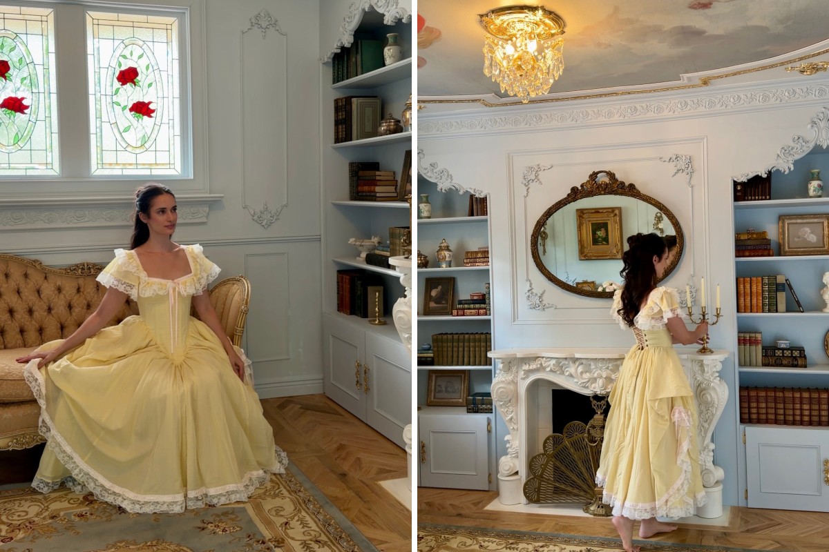 Woman Turns Spare Room Into Dream Disney Library, Not Ready for Result