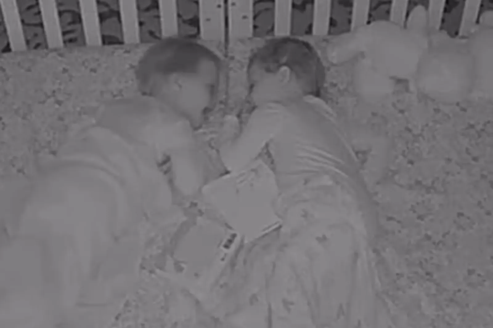 A Mom Put Her Twin Girls to Bed. What the Baby Monitor Captured Stunned Her