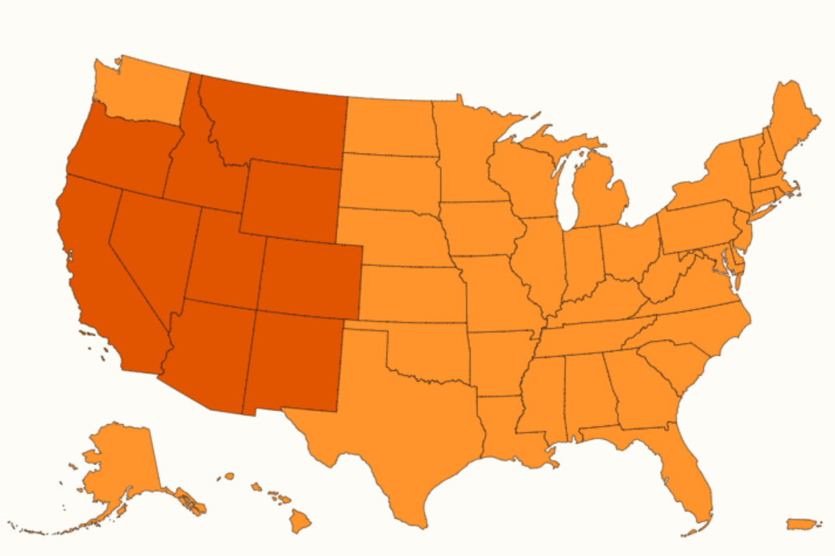 Map of Wild Horse Herds in US As Trump Admin Cracks Down on Mustangs