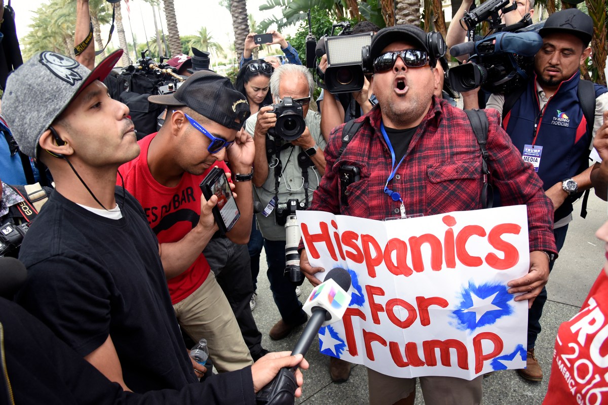 Donald Trump's Approval Rating Has Crashed With Hispanic Men
