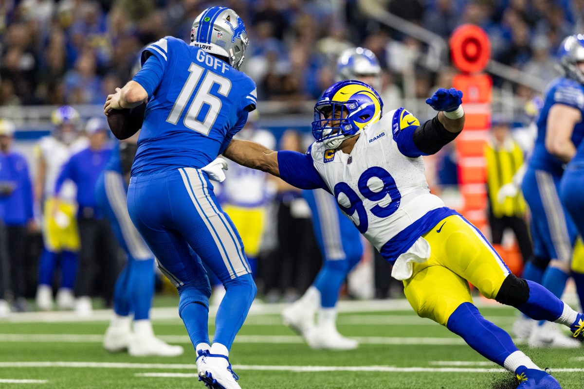 Jared Goff Reveals Honest Thoughts on Aaron Donald’s Potential Rams Comeback
