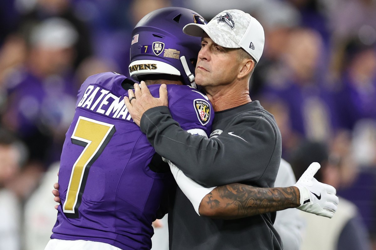 Ravens WR Takes Brutal Shot at Former Head Coach John Harbaugh