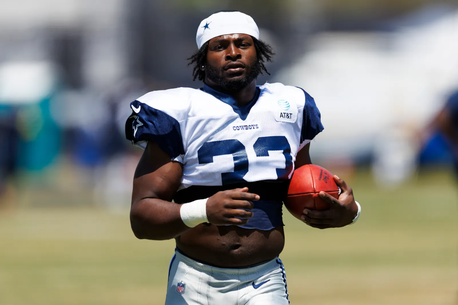 Javonte Williams of the Dallas Cowboys.
