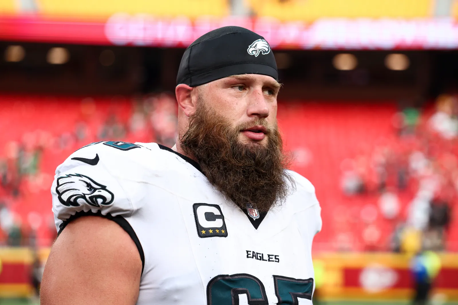 Lane Johnson of the Philadelphia Eagles.
