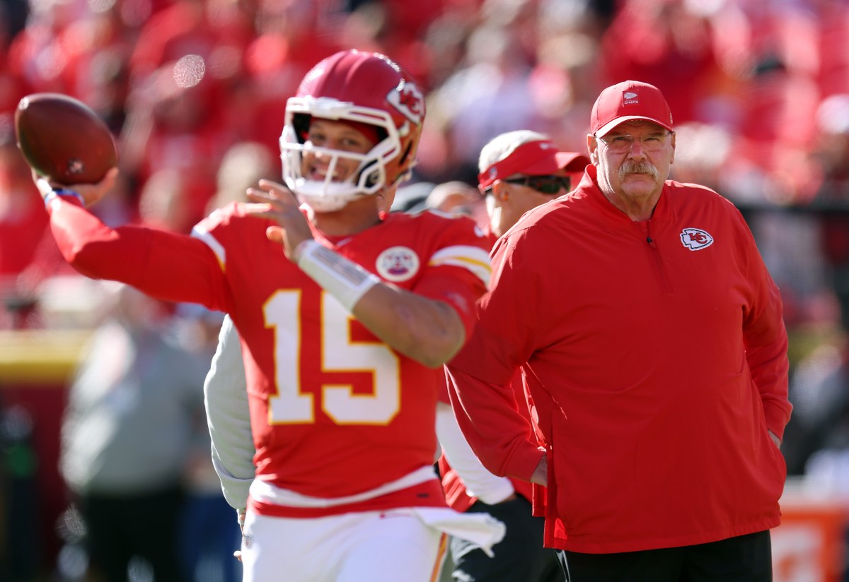 Chiefs' Andy Reid Won't Predict Patrick Mahomes' Week 1 Status