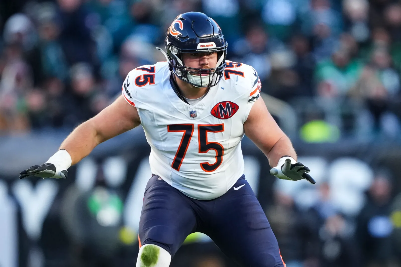Ozzy Trapilo of the Chicago Bears.