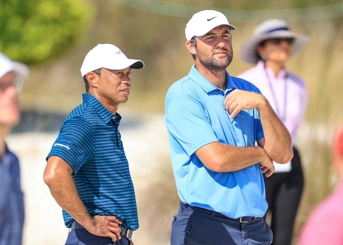 Tiger Woods Sends Message to Scottie Scheffler After Breaking His Record Tiger Woods Sends Message to Scottie Scheffler After Breaking His Record