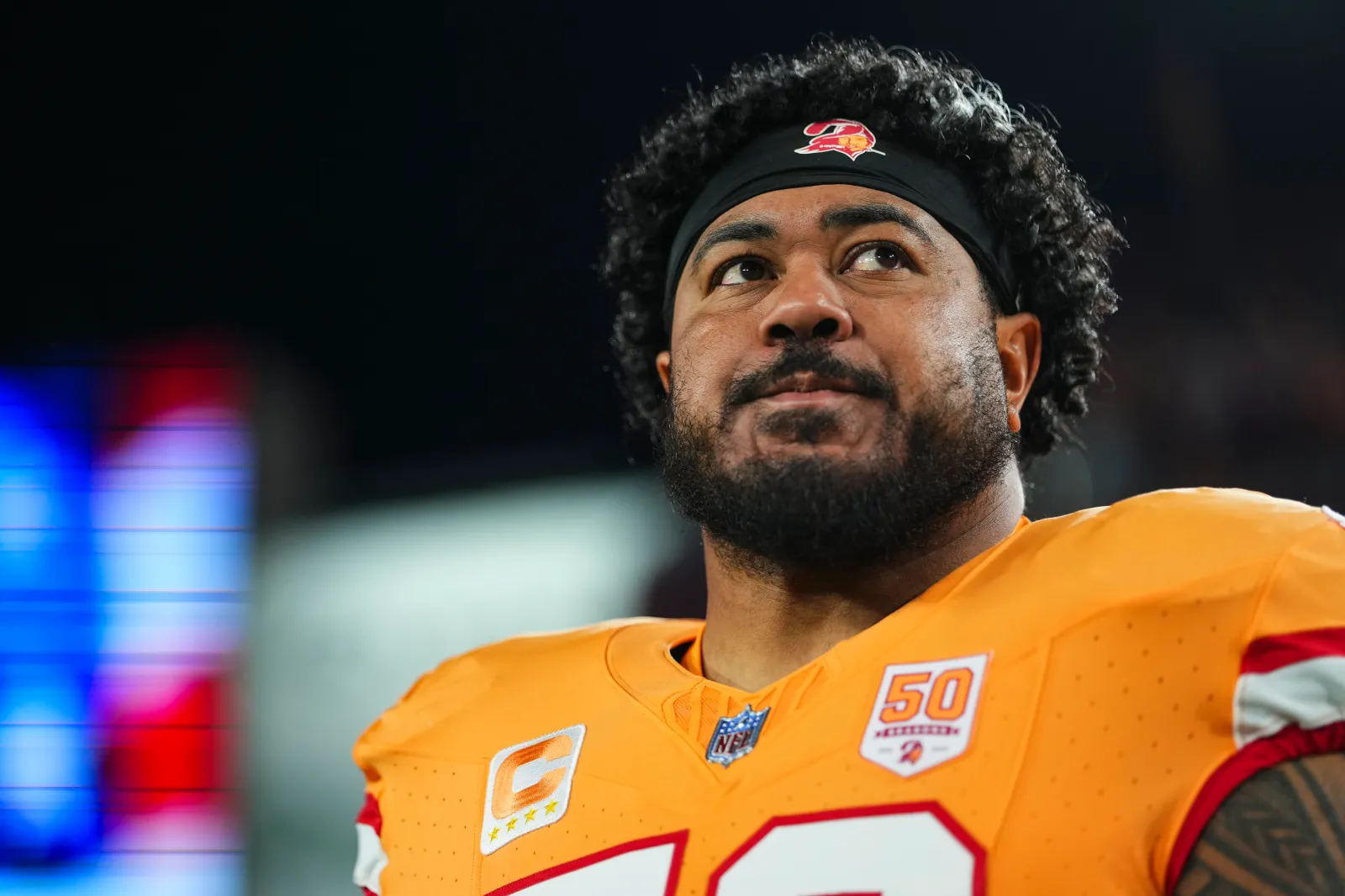 Vita Vea of the Tampa Bay Buccaneers.
