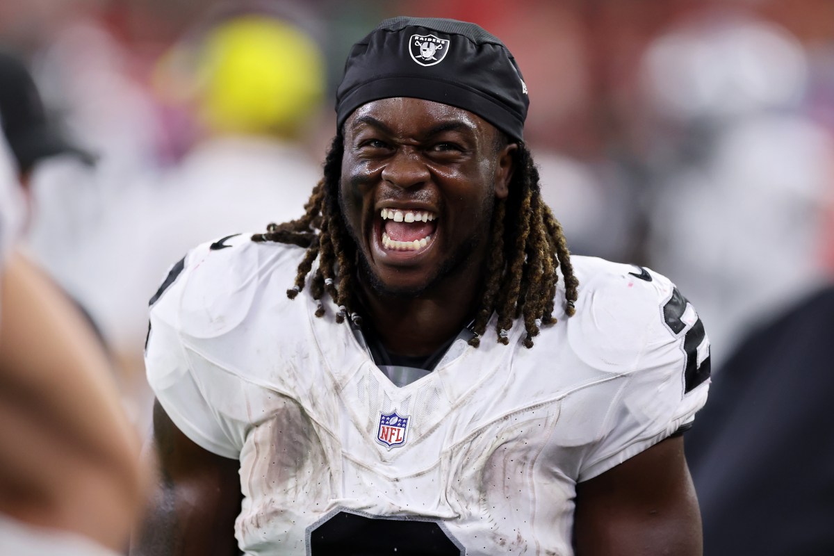 Raiders' Ashton Jeanty Is Standing out in Vegas