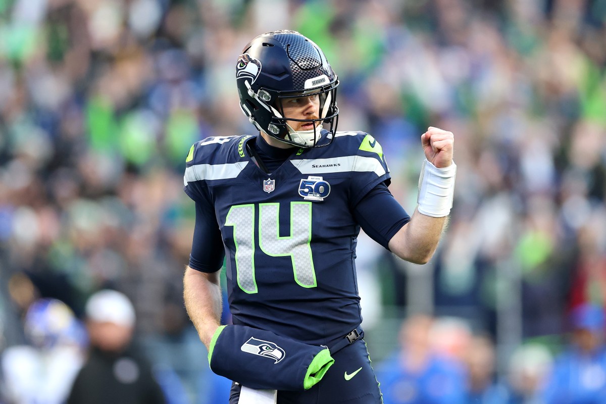Seahawks QB Sam Darnold Reacts to LeBron James Joining 76ers
