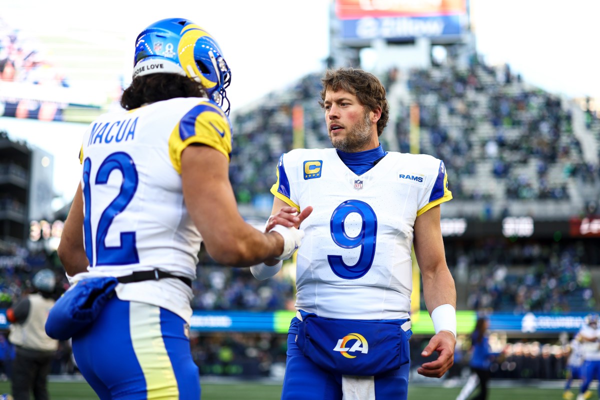 Matthew Stafford Doesn't Think Puka Nacua Injury is 'Anything Too Major'