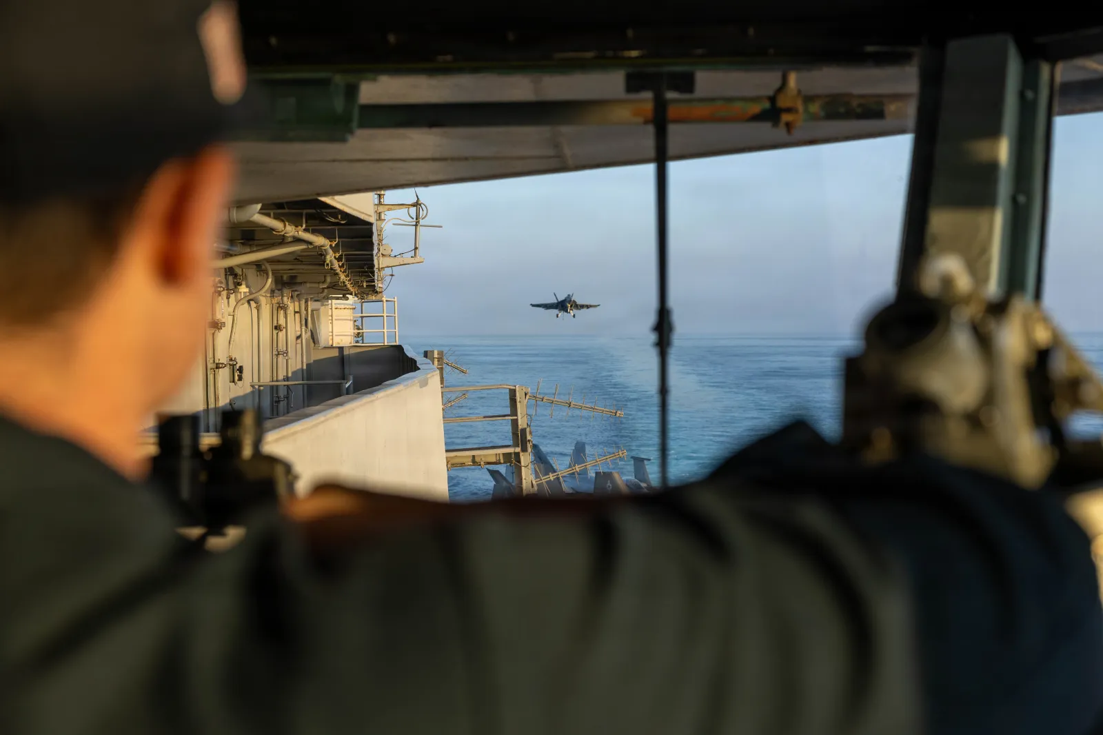 Image for article: Father of USS Abraham Lincoln Sailor Criticizes Trump’s Iran ‘Forever War’