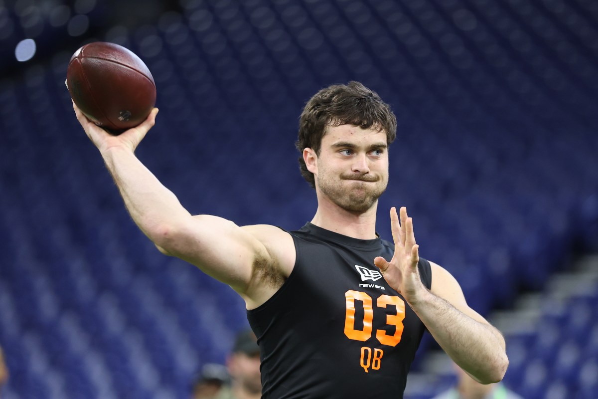 Lions QB Luke Altmyer Is Impressing at Training Camp