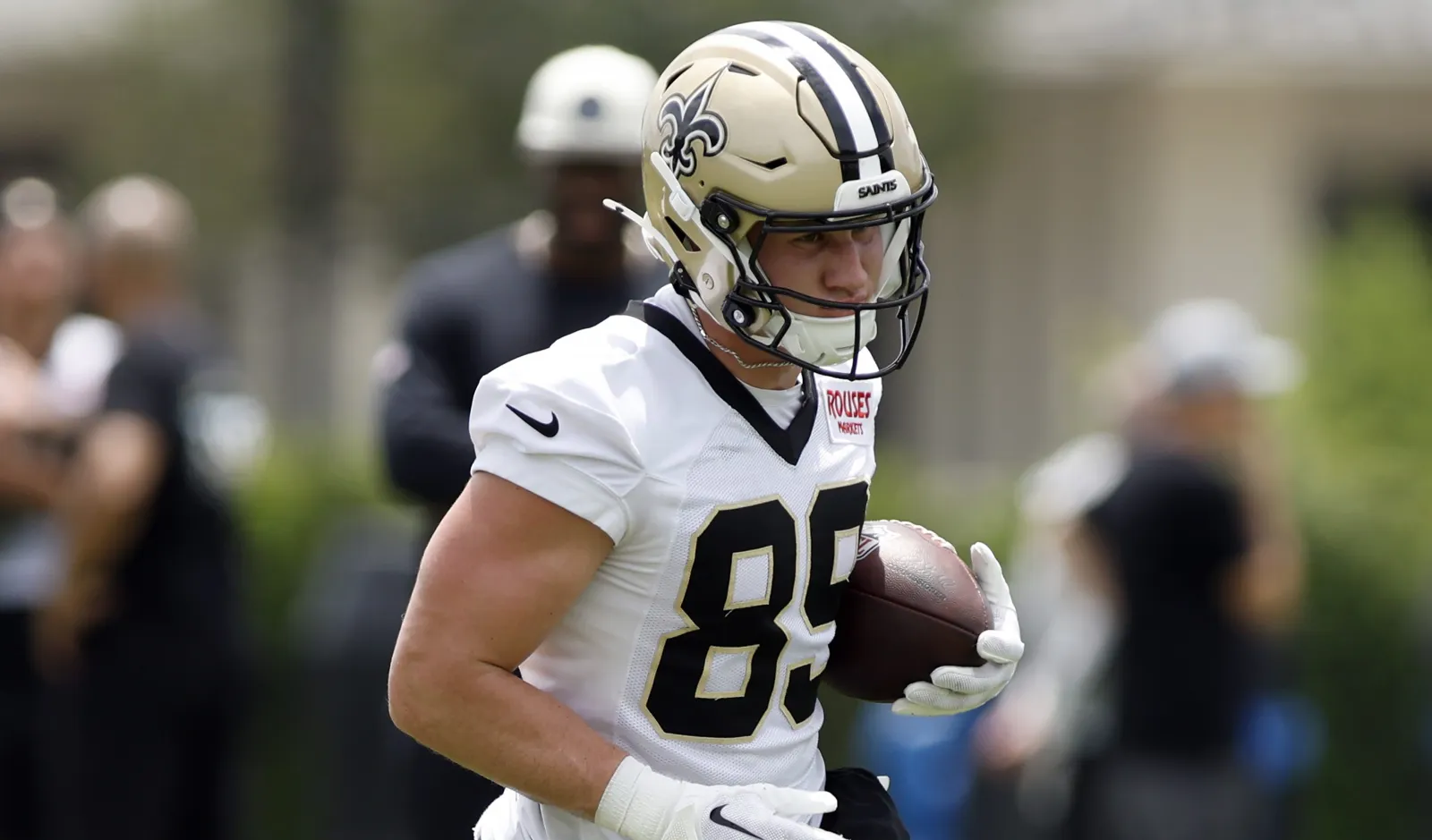 New Orleans Saints WR Brock Rechsteiner
