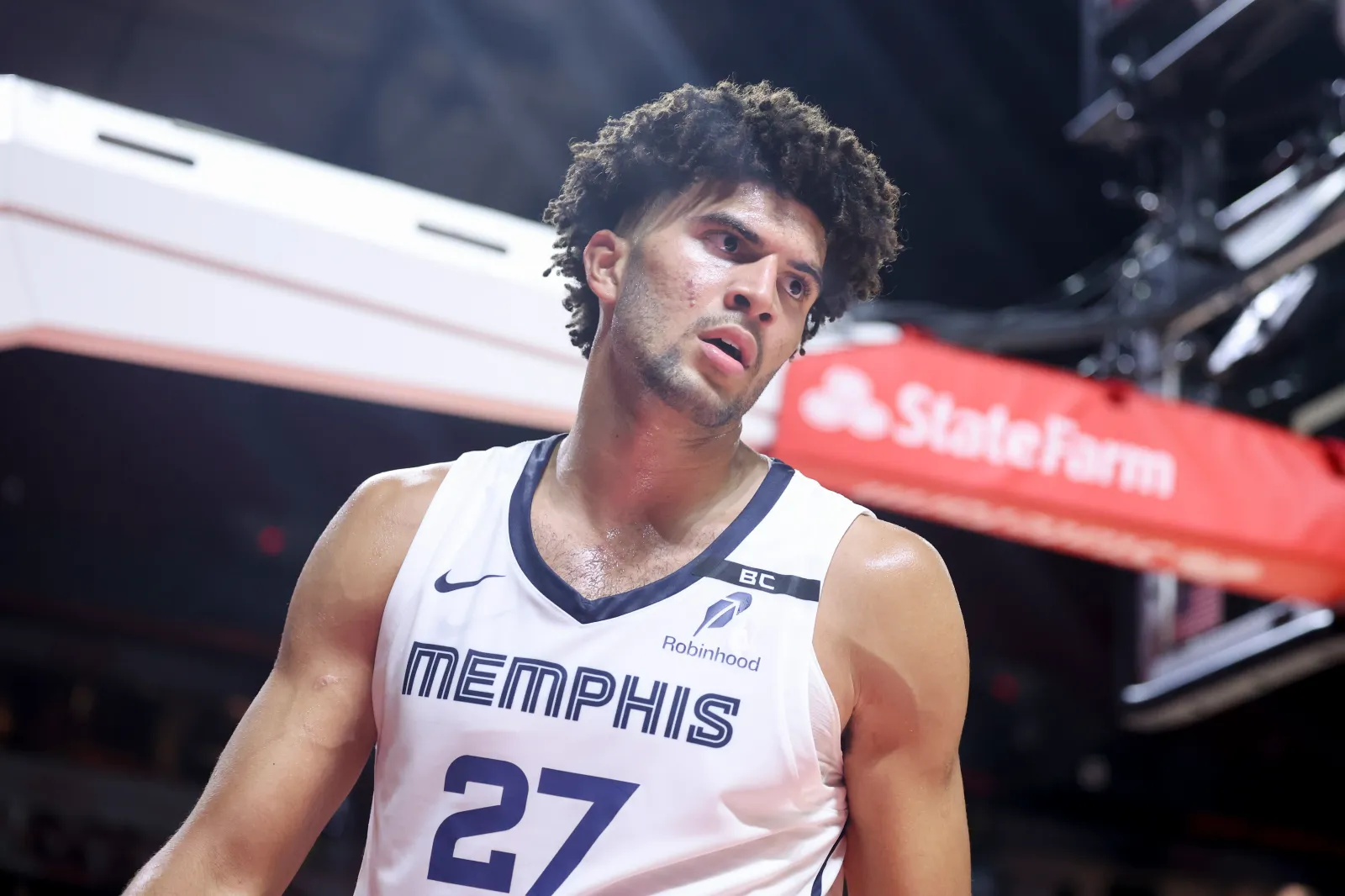 Cameron Boozer #27 of the Memphis Grizzlies