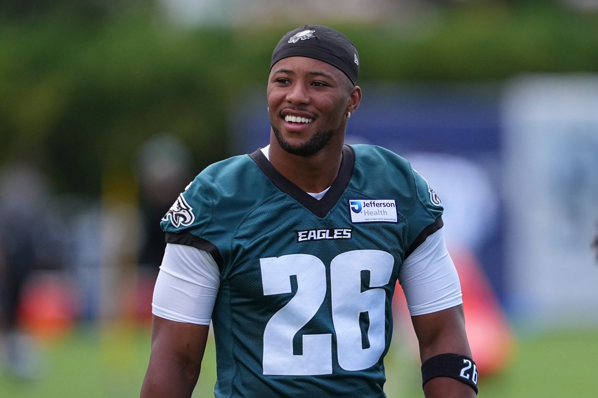 Eagles' Lane Johnson Predicts Huge 2026 Season for Saquon Barkley