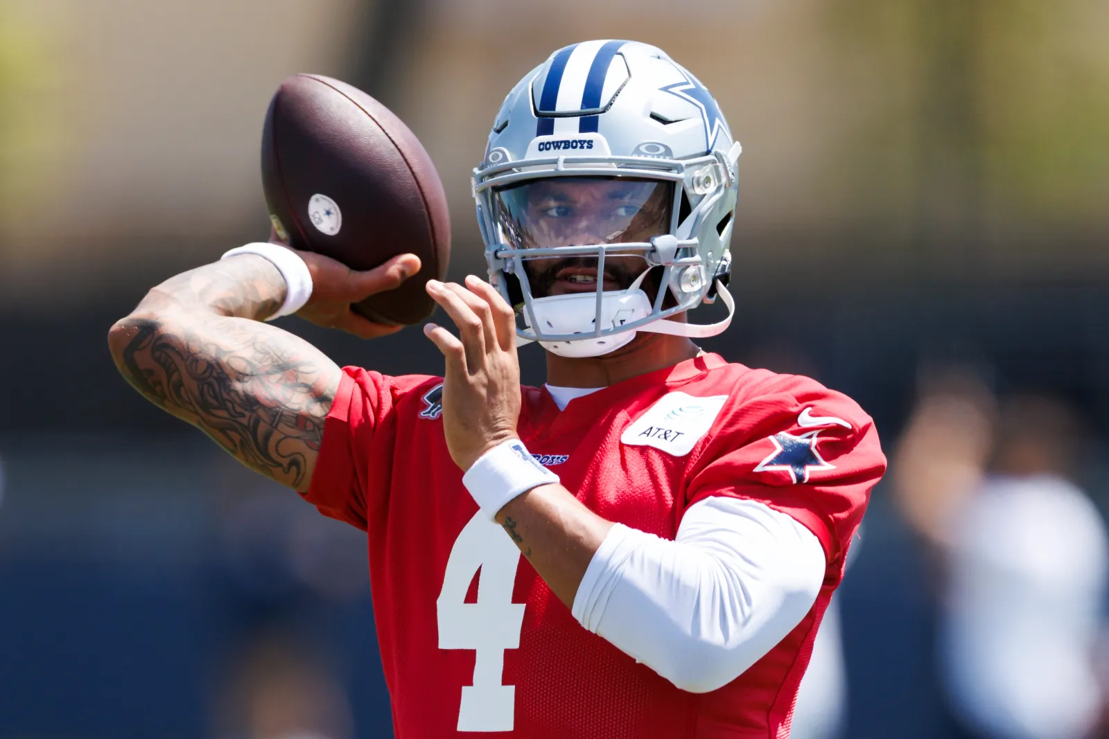 Dak Prescott of the Dallas Cowboys.