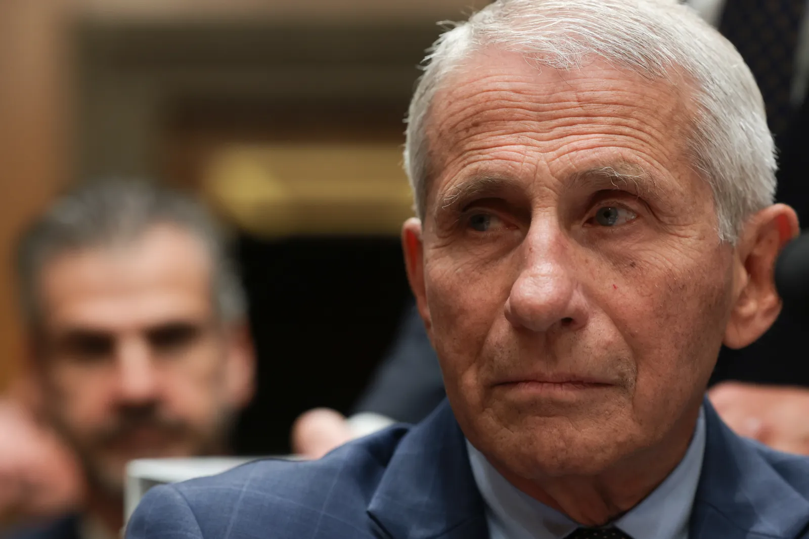 Former NIH Director Anthony Fauci testifies before the Senate Homeland Security and Governmental Affairs Committee hearing on July 29, 2026 in Washington, D.C.