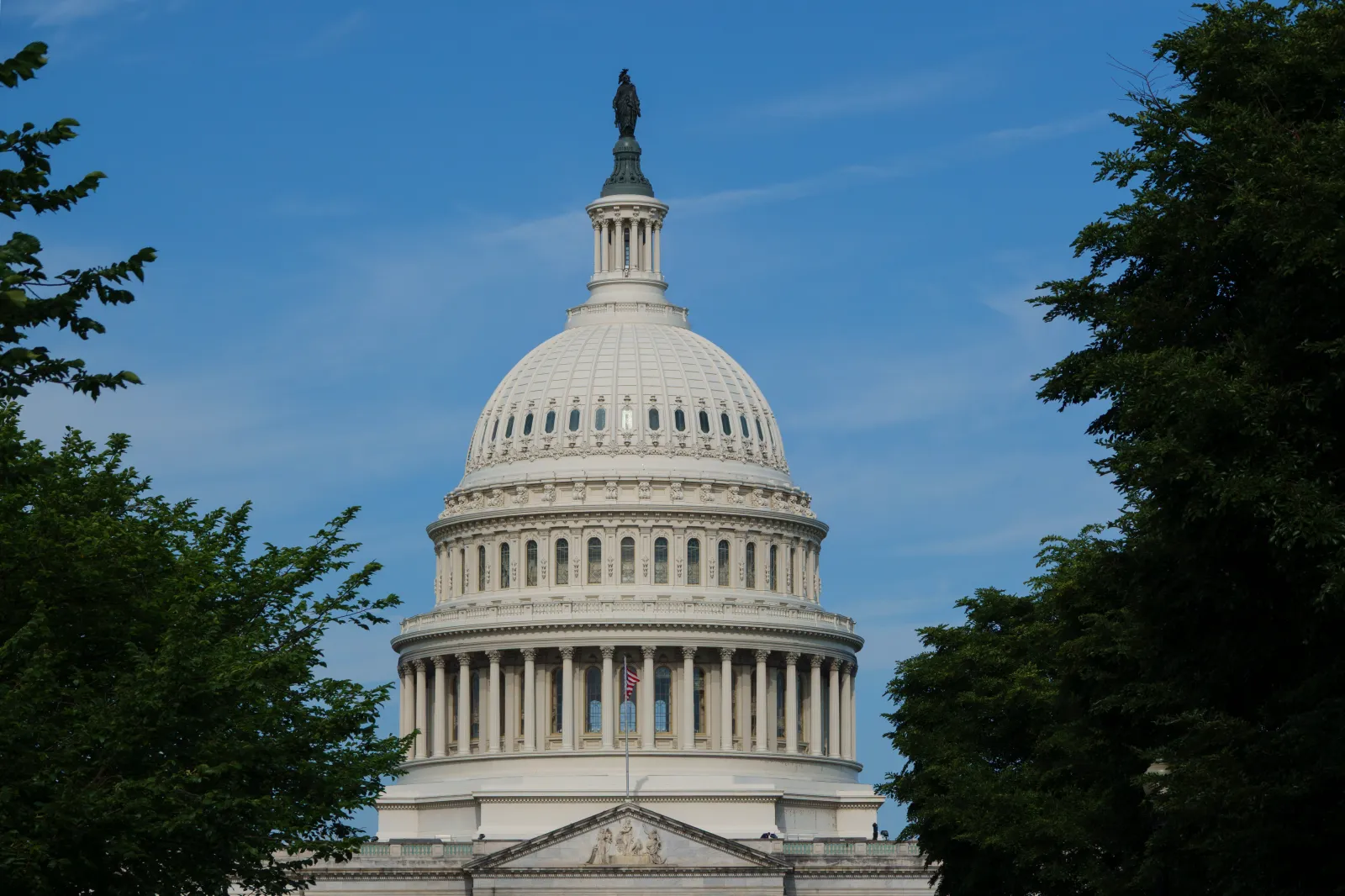 The U.S. Capitol building is seen on August 4, 2026 in Washington, DC. (Photo by Kevin Carter/Getty Images)