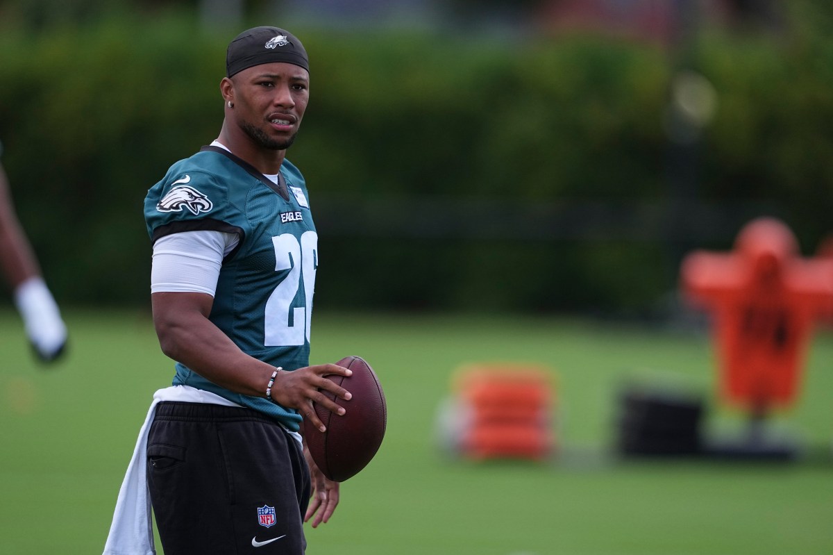 Saquon Barkley Says Dontayvion Wicks Was a 'Steal' for the Eagles