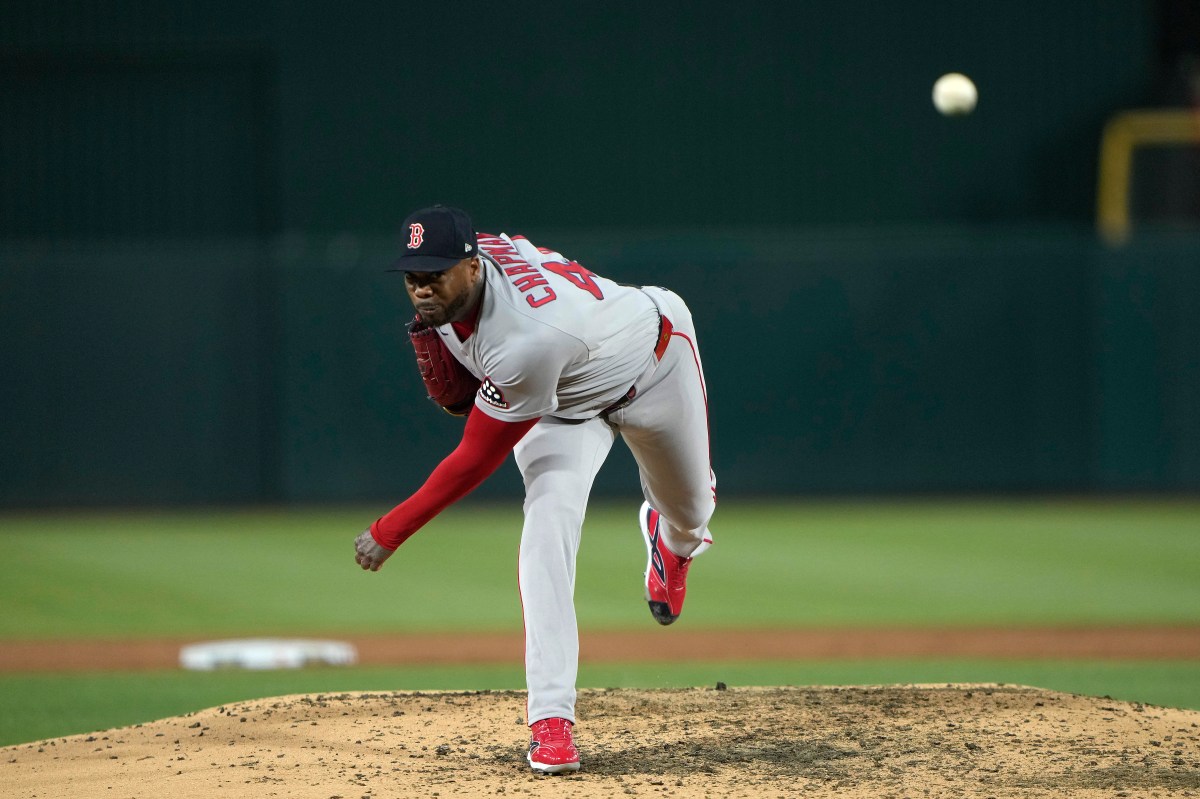 Should Red Sox Fans Start Worrying About Aroldis Chapman? Yes