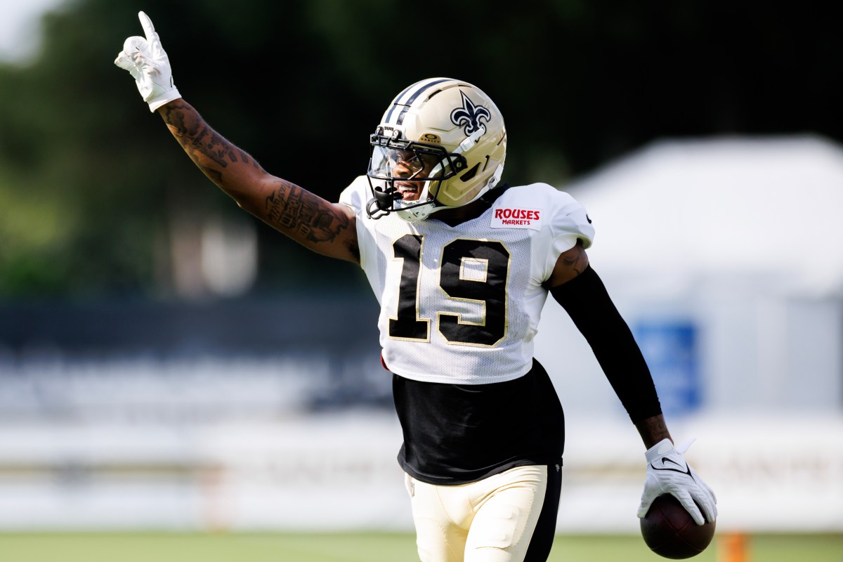 Saints Coach 'Fired Up' About One Rookie Receiver — And It's Not Jordyn Tyson