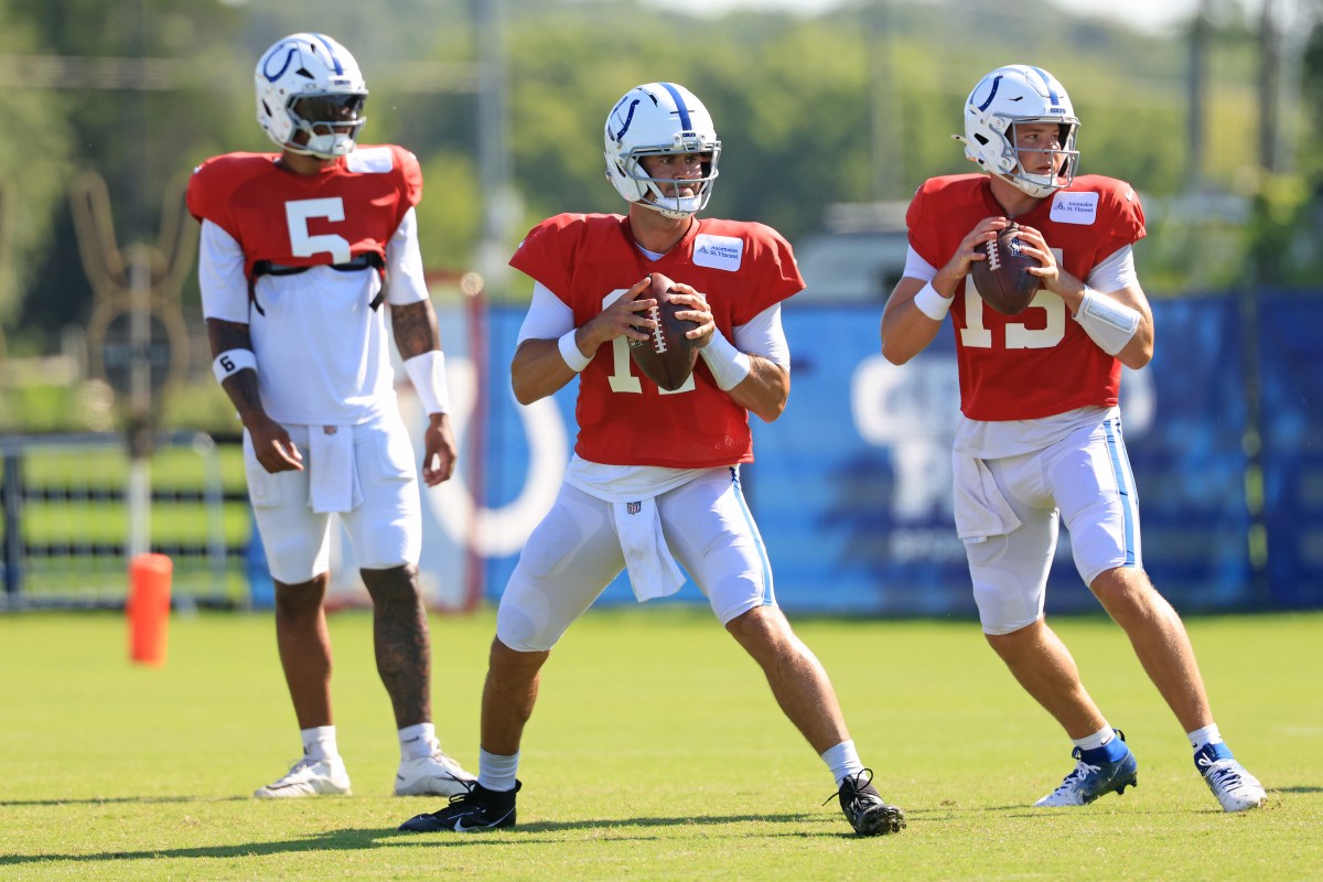 Colts Coach Reveals Preseason QB Plan, Confirms Daniel Jones Will Sit