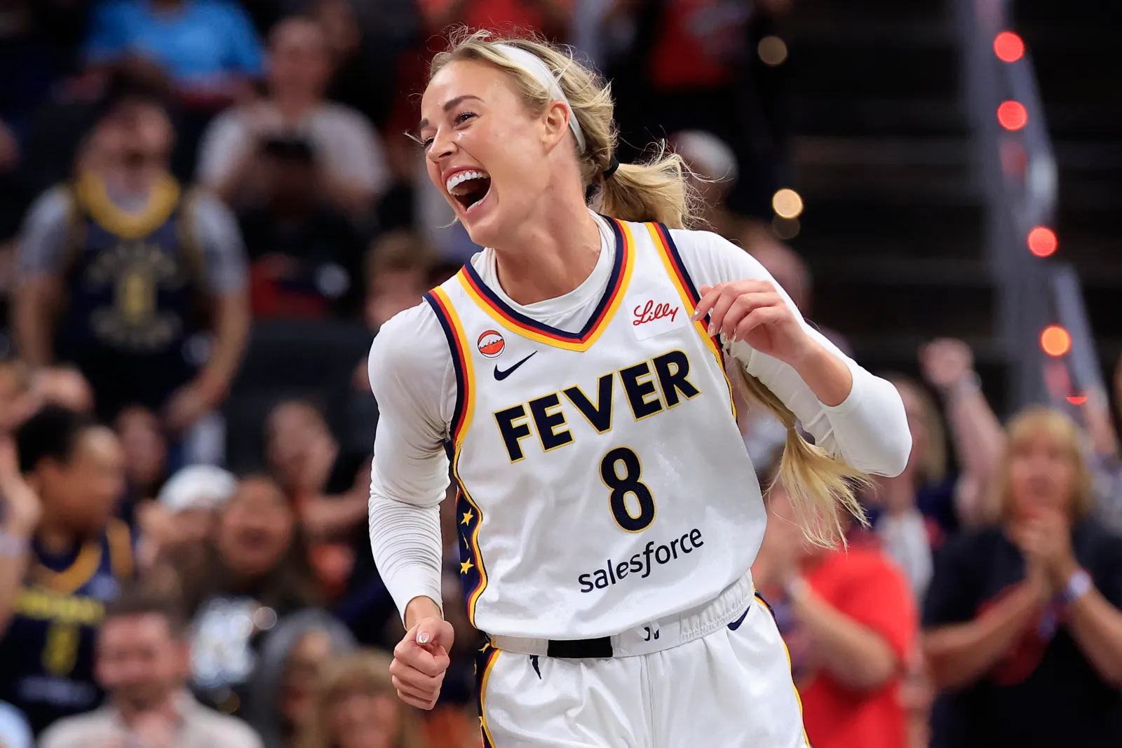 Indiana Fever star Sophie Cunningham