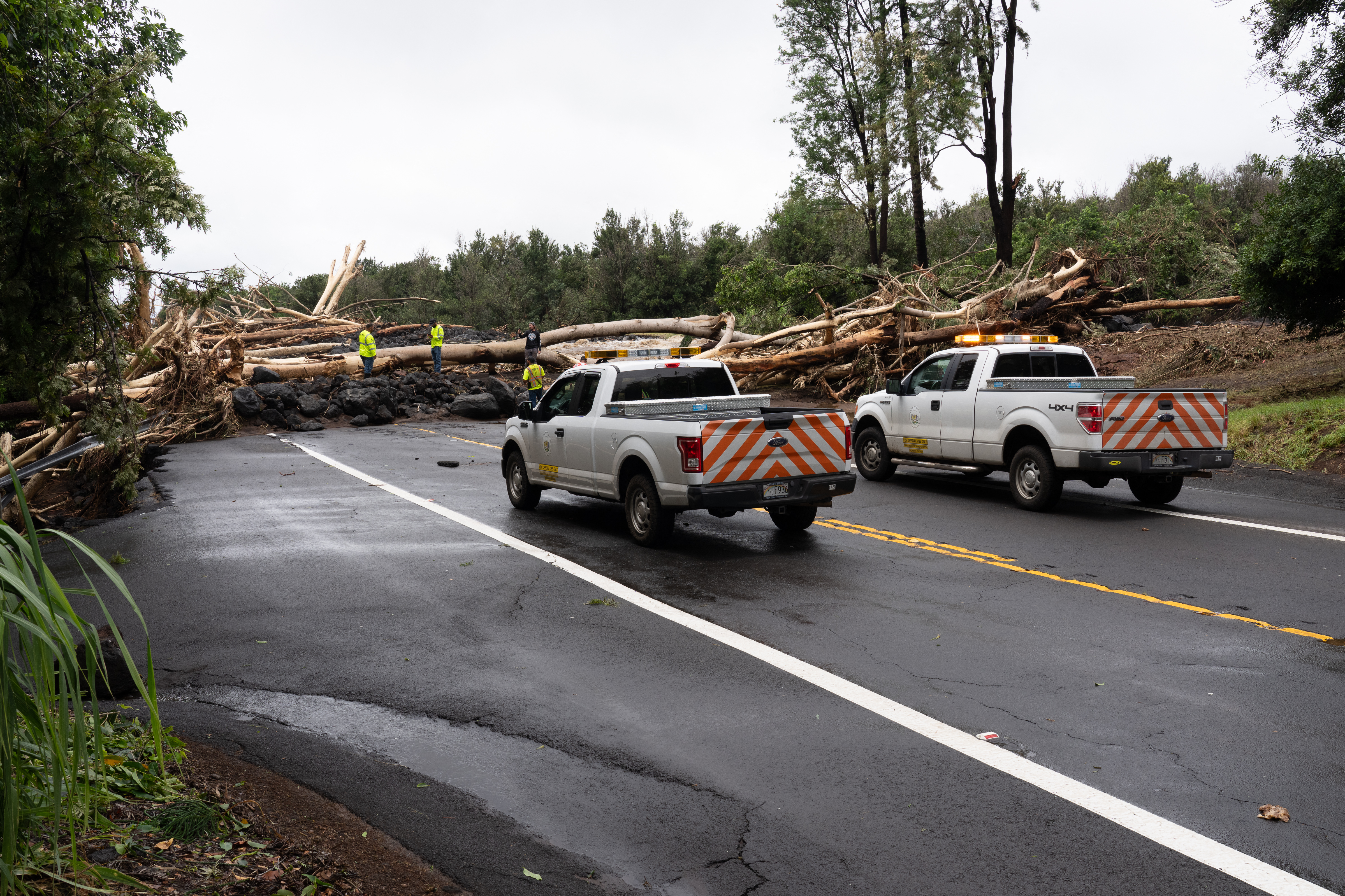 Tropical Storm Lala Leaves Big Island Reeling From Widespread Damage