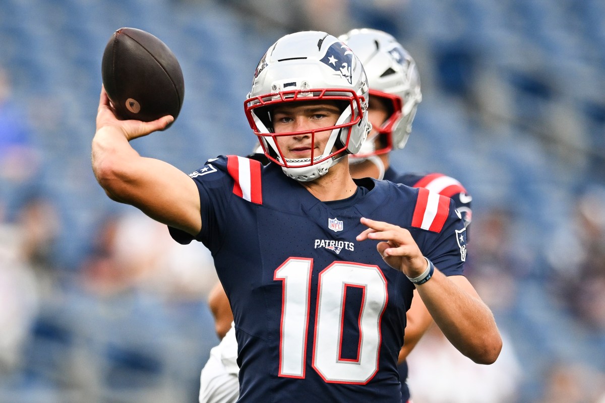 Patriots React to Drake Maye& 039;s Spot in NFL Top 100