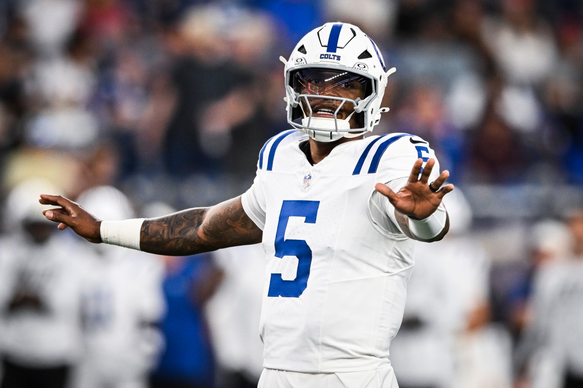 Colts Make Anthony Richardson Decision Ahead of Preseason Finale vs Lions