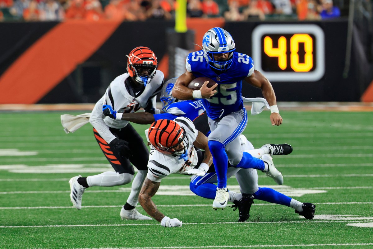 Lions Have Another Solid Running Back Option After Preseason Opener