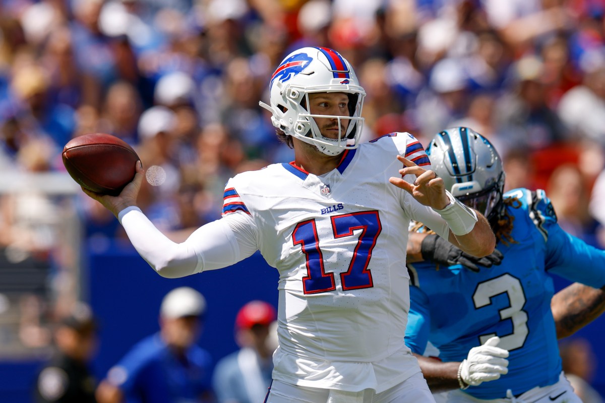 Bills& 039; Josh Allen-DJ Moore Connection Shines in Preseason Win Over Panthers
