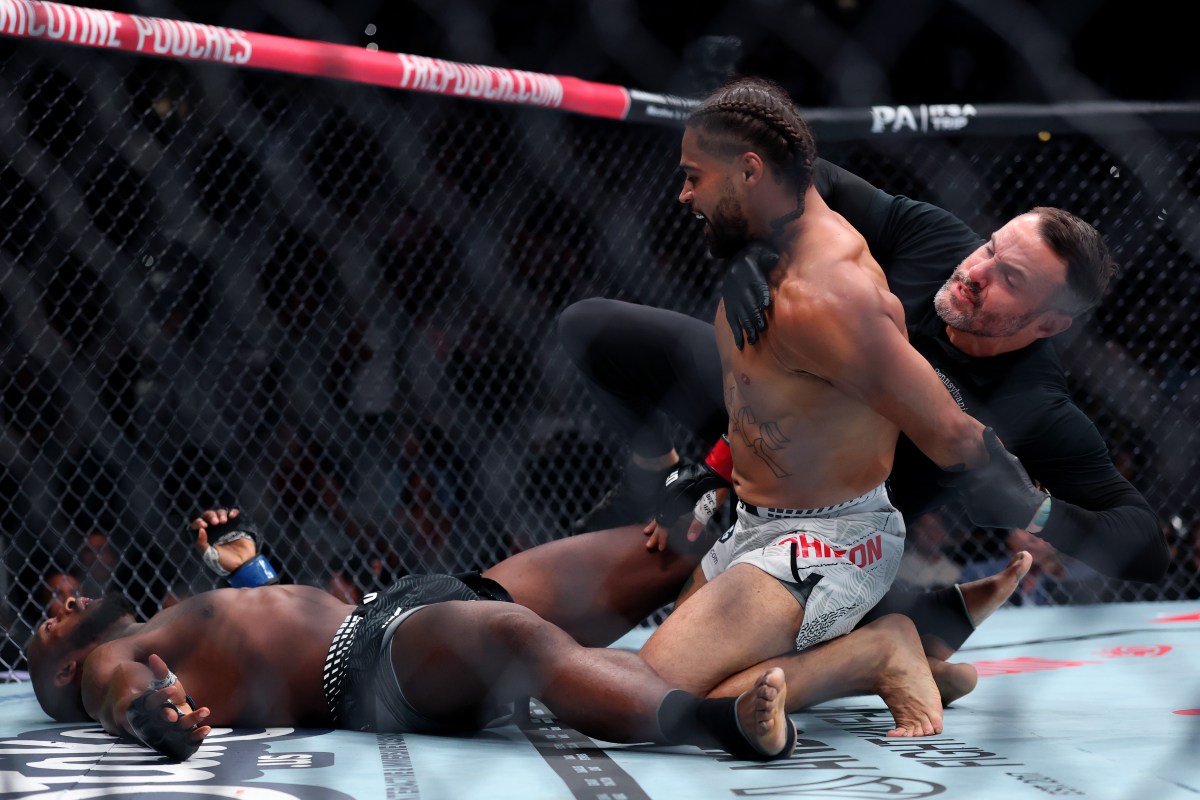 UFC Fighter Apologizes for Hitting Referee During UFC 330 Win