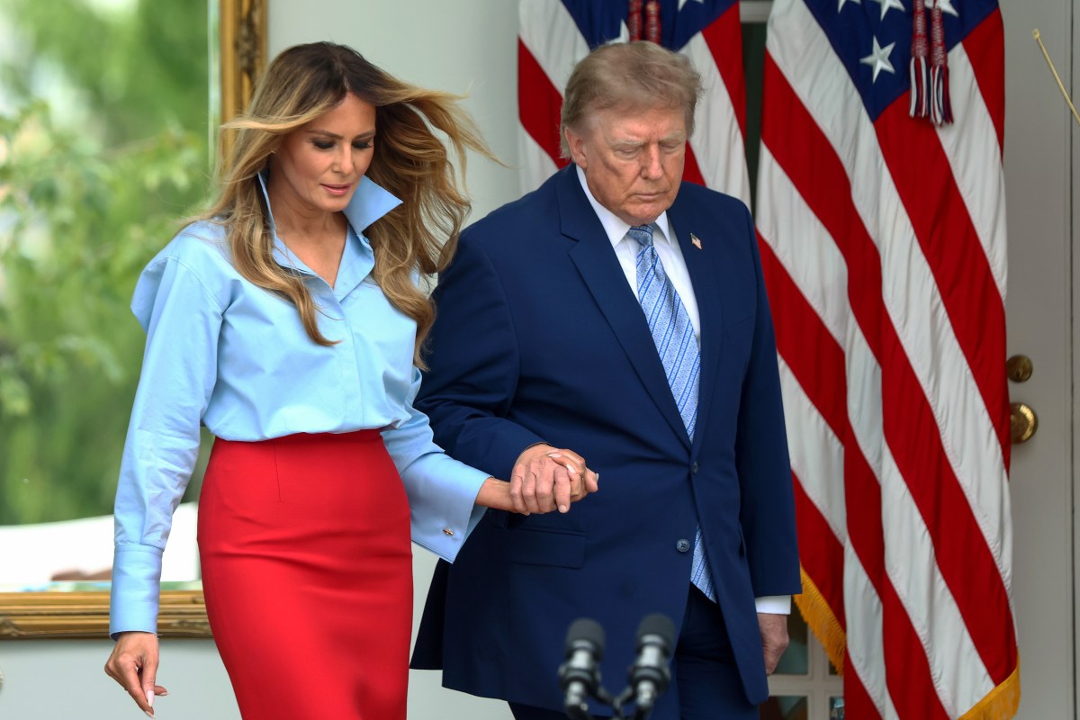 Melania Trump Jokes About Lengthy Public Absence Alongside President Melania Trump Jokes About Lengthy Public Absence Alongside President
