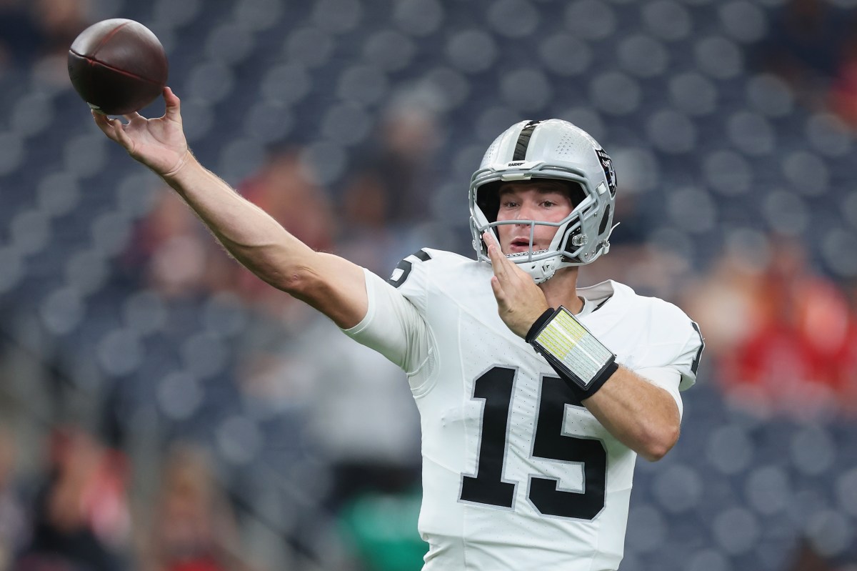 Fernando Mendoza Reveals What Maxx Crosby Told Him After Preseason Pick Six