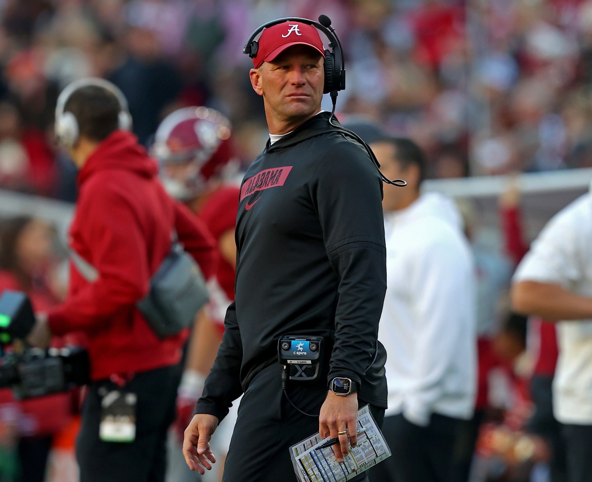 Alabama Team 'Definitely Aware' of Lowered Expectations, DeBoer Says