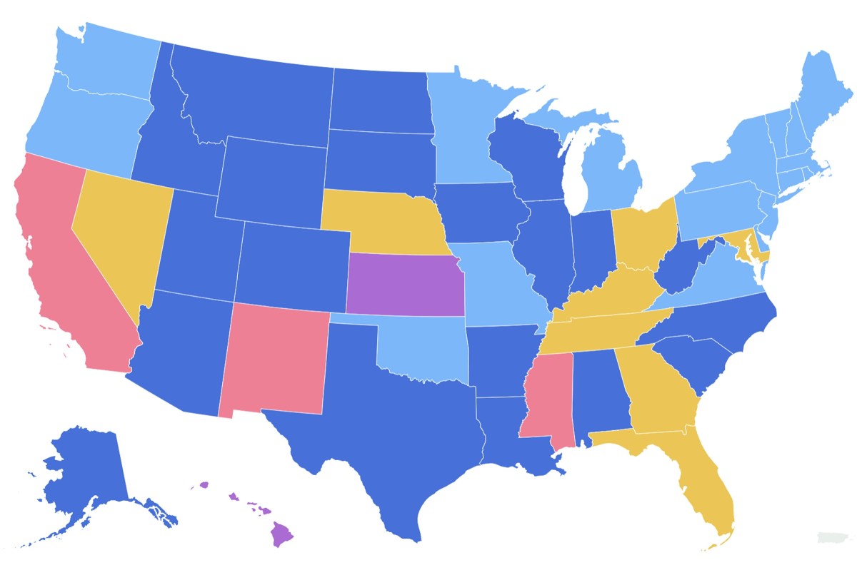 Map Shows Where Child Marriage Is Illegal Amid Push For California Ban