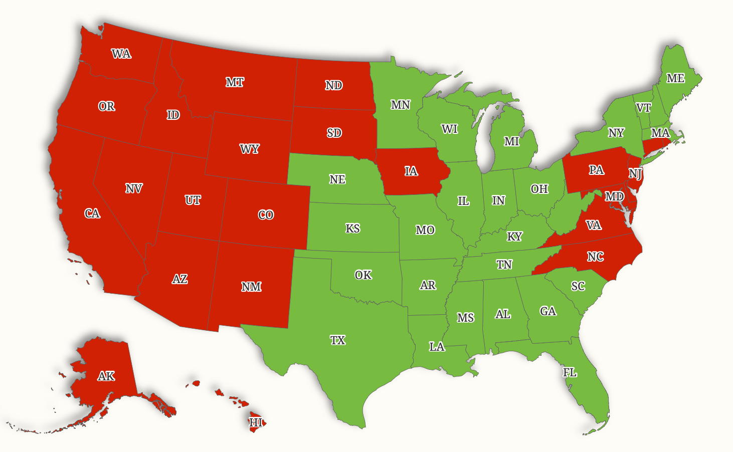 newsweek.com - Aliss Higham - Salmonella map shows states impacted by Taylor Farms recall