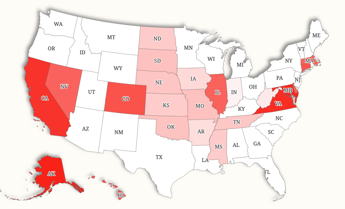 Map Shows Where Retirement Savings Stretch Furthest in America