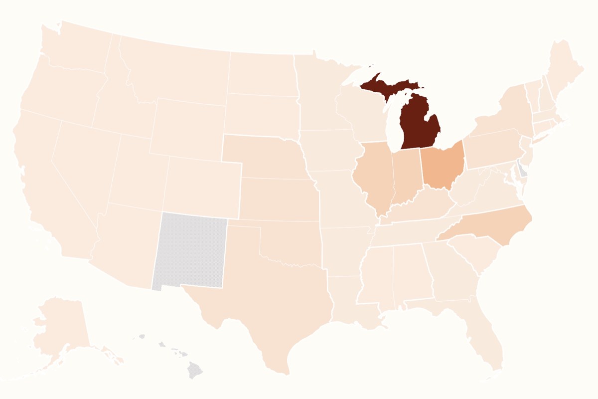 Cyclosporiasis Map Shows States Affected As Cases Top 15,000