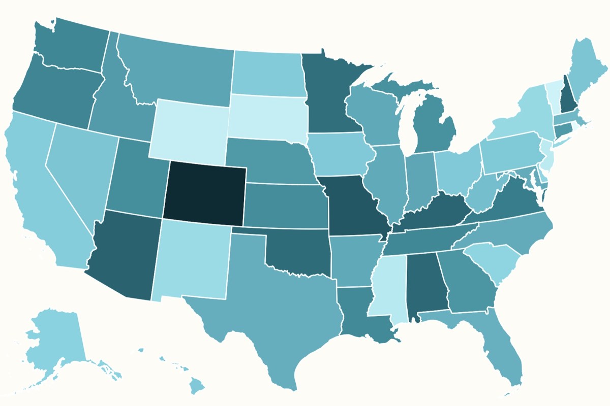 Map Shows Where Teacher Pay Is Best, Worst Versus Other Grad Jobs
